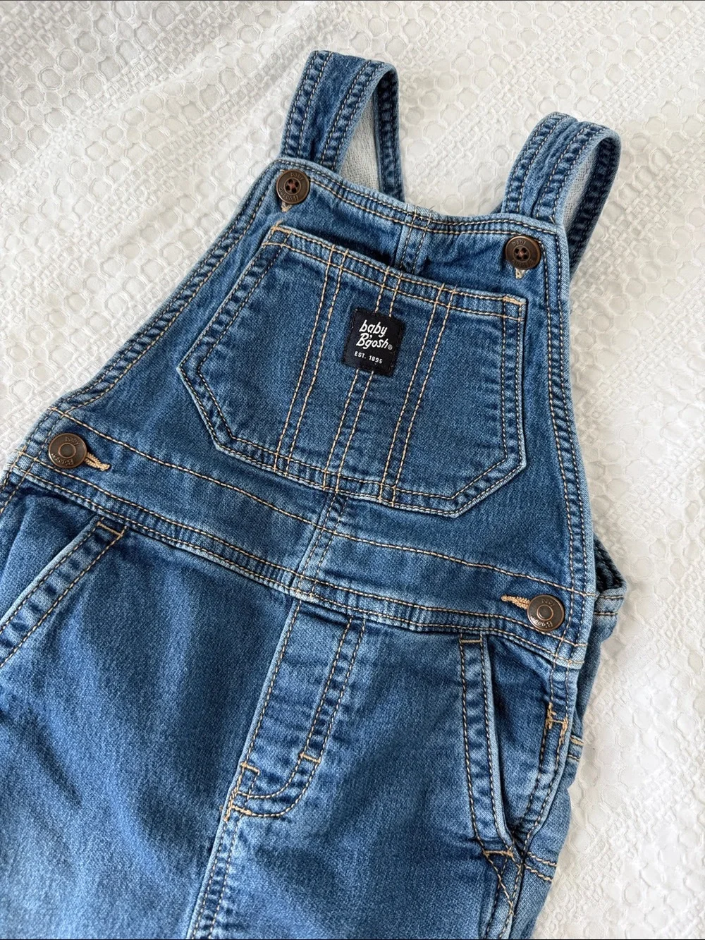 OshKosh B'gosh Blue Denim Kids Overalls
